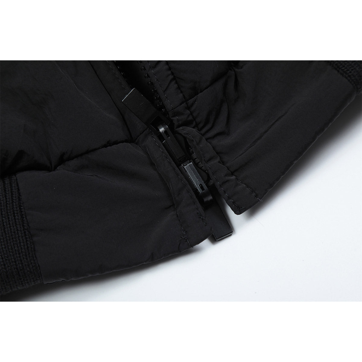 Unisex Coat FOG Loose Stand-Up Collar Filled Cotton Jacket