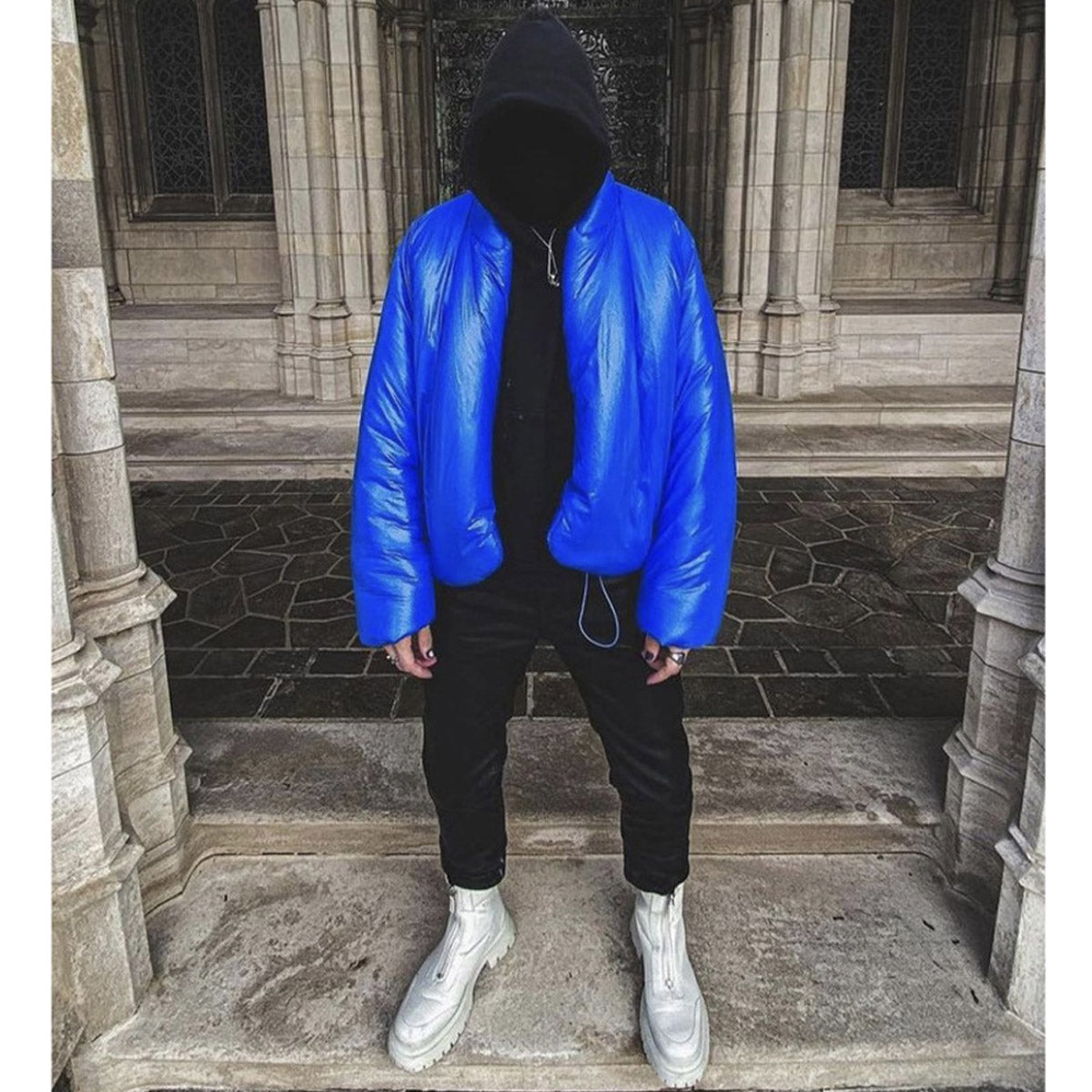 Unisex Coat Kanye Same Three-dimensional Coat