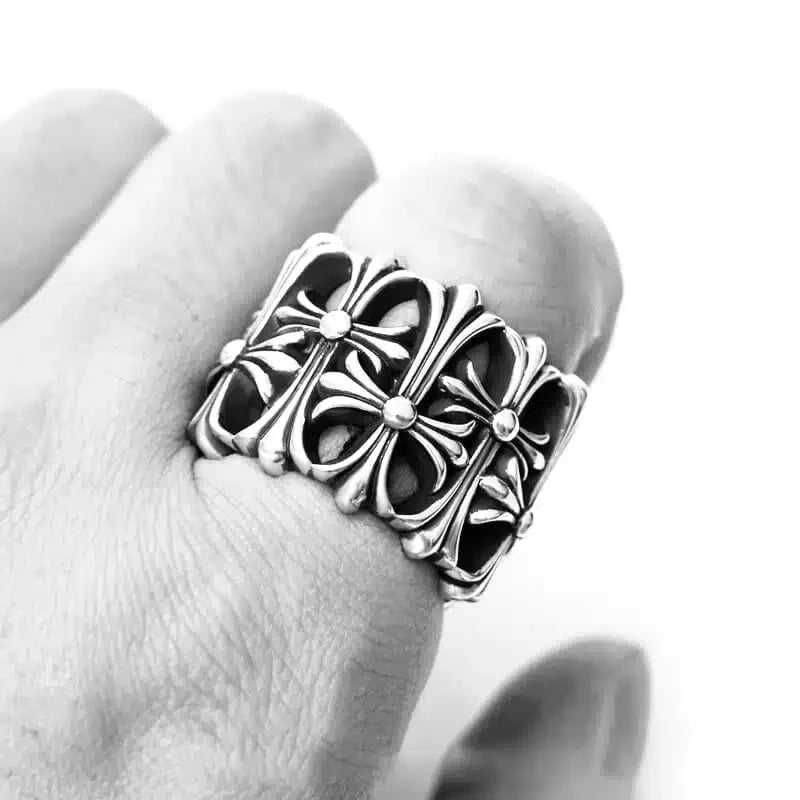 CHROME HEARTS CEMETERY RING 6
