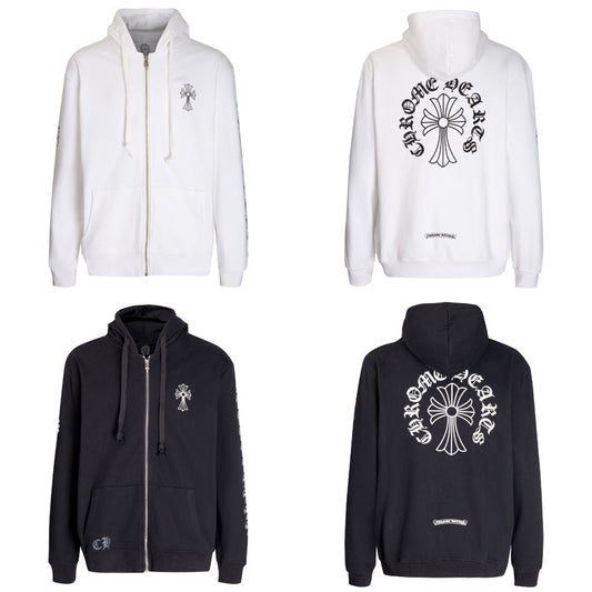 Chrome Hearts New Zip Up Hoodie 5007