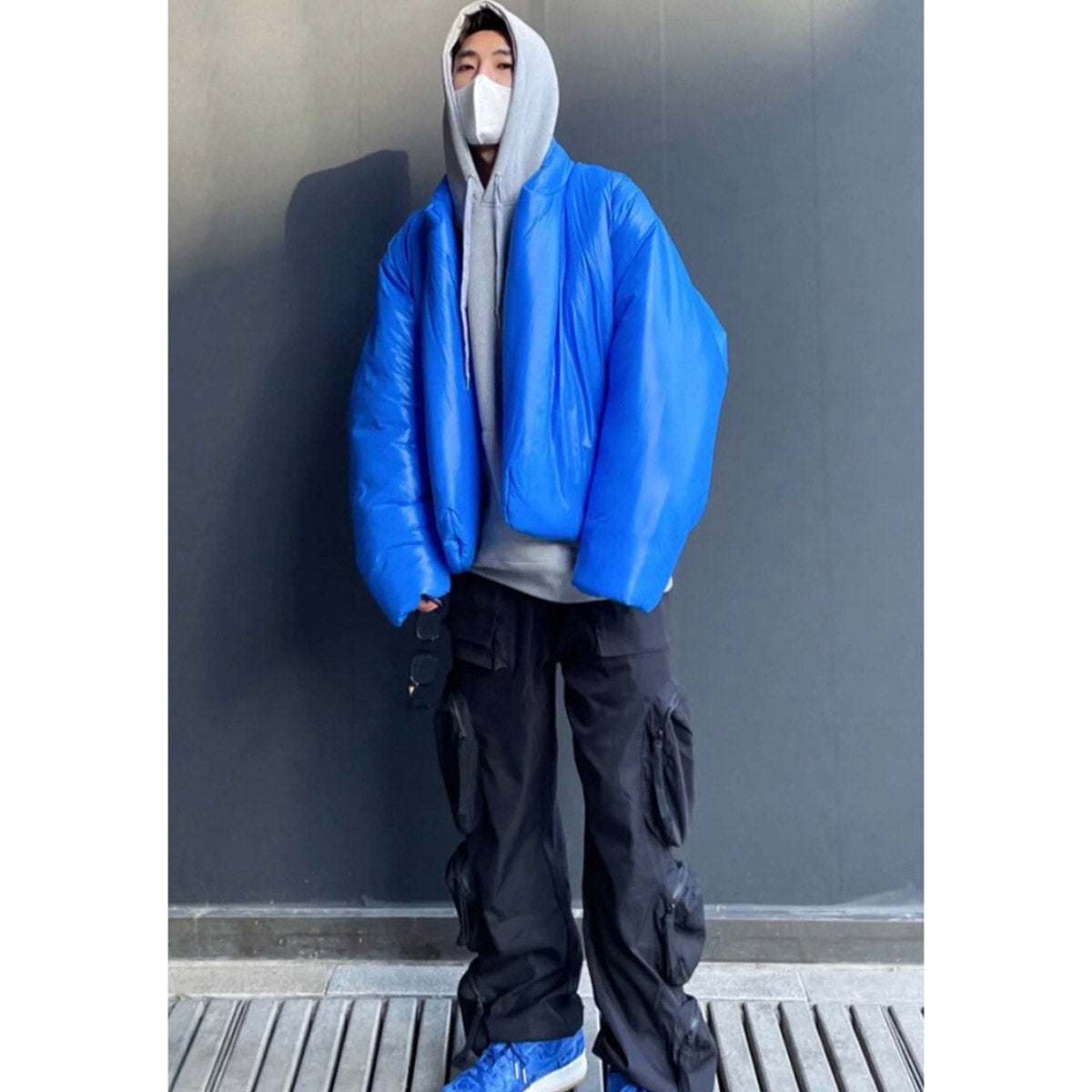 Unisex Coat Kanye Same Three-dimensional Coat