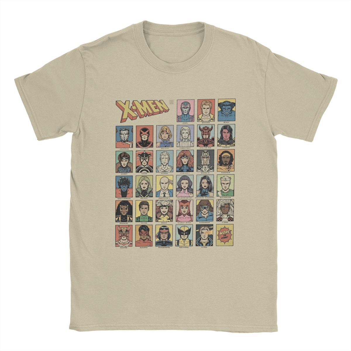 X-Men Charaters T-Shirt Men Xmen Group T Shirts
