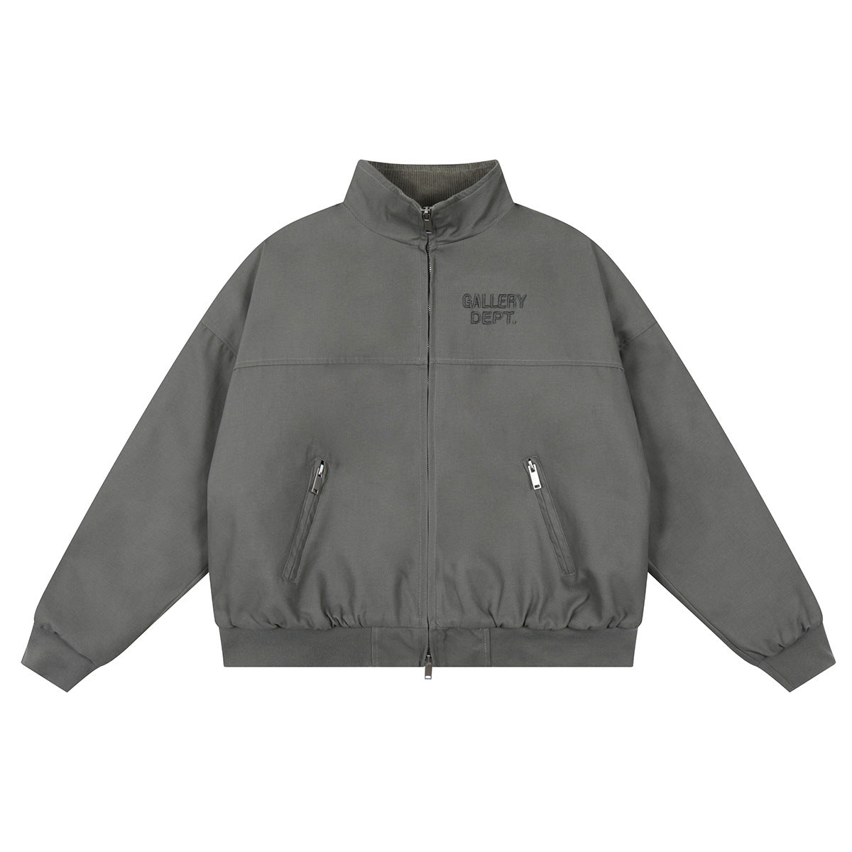 Unisex Coat Gallery Dept Stand Collar Thin Coat