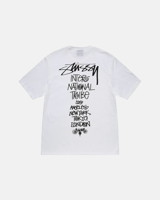 TRIBE STACK TEE-WHITE
